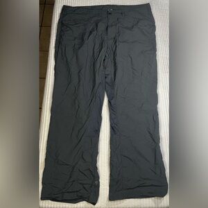 ExOfficio Insect Shield Hiking Pants Men’s 38 Gray Nylon Roll Up Pant